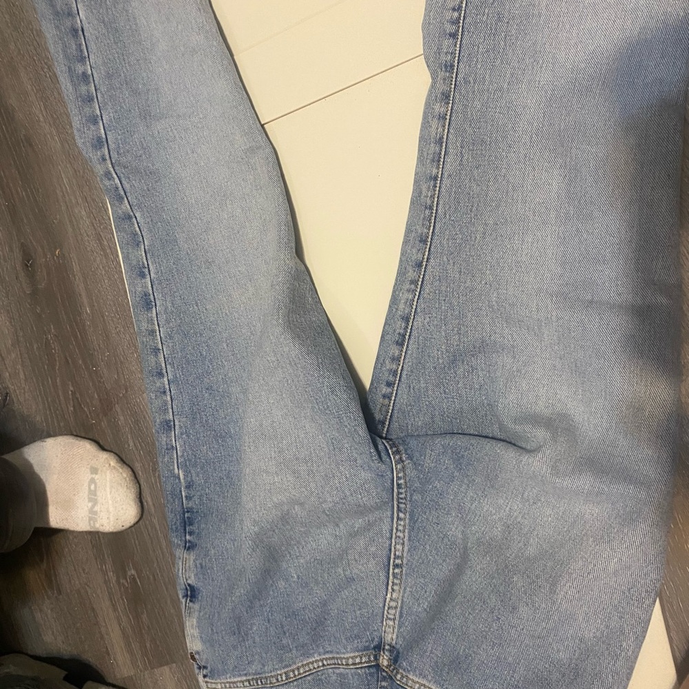 The limited vintage jeans , fit well, size 4 , short boot cut light wash